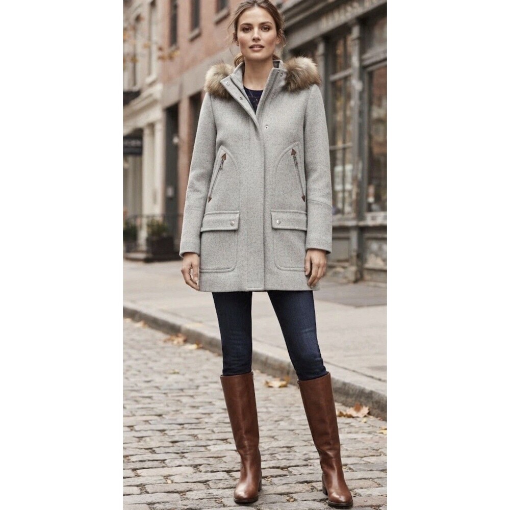 J.Crew Wool Parka